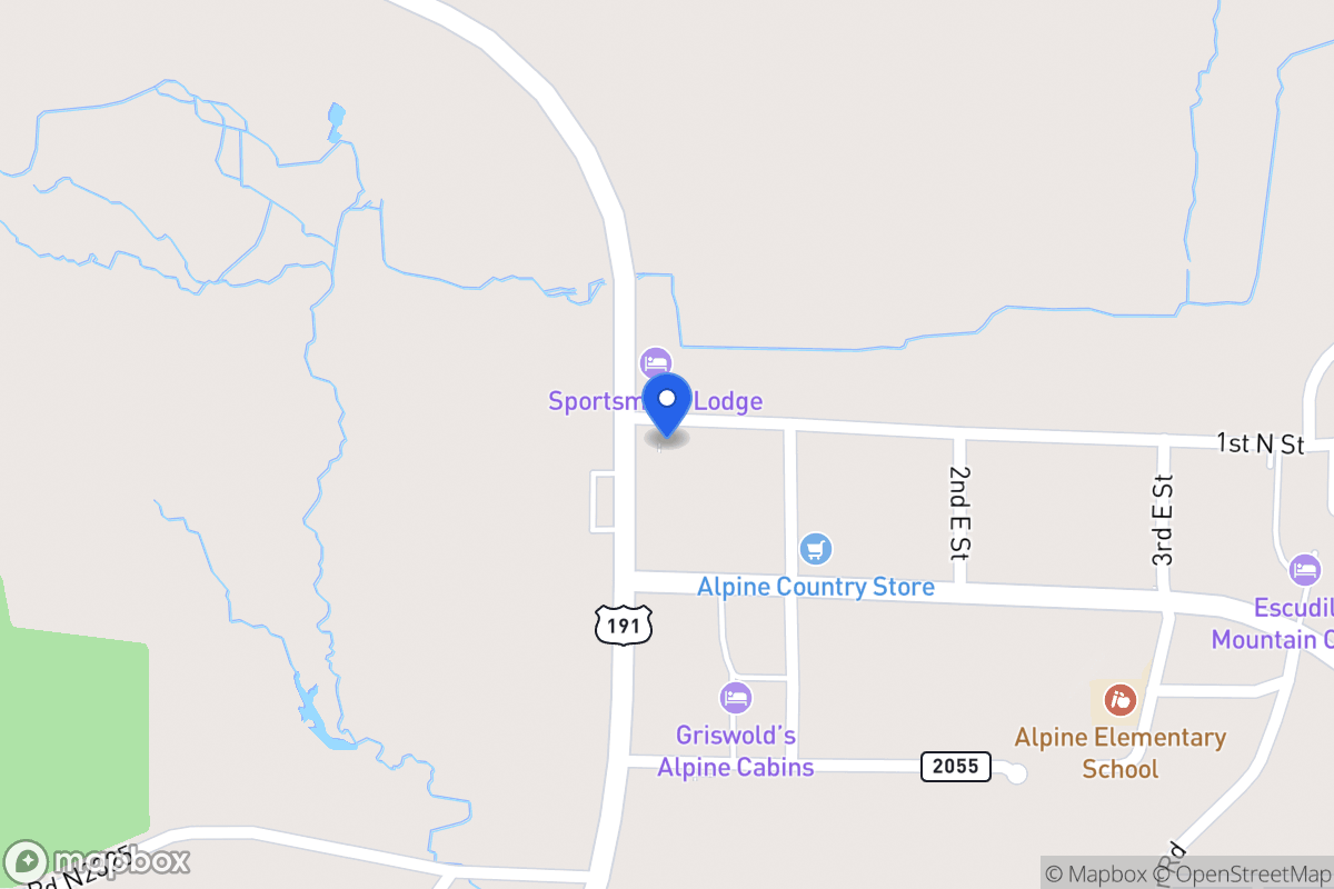 Map of 42631 Us 180