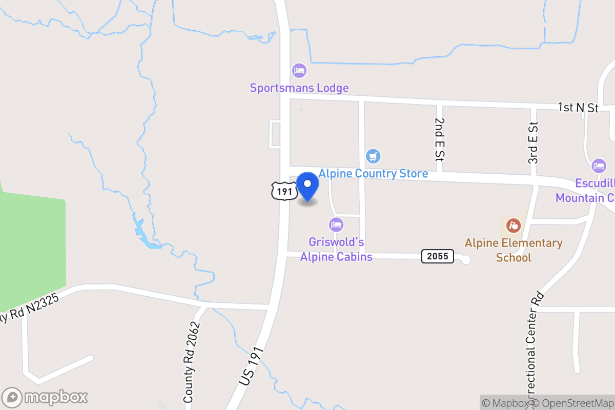 Map of 25370 Us 191