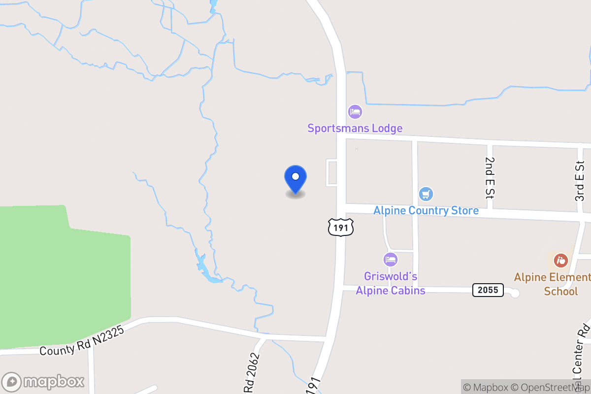 Map of 42640 Us 180