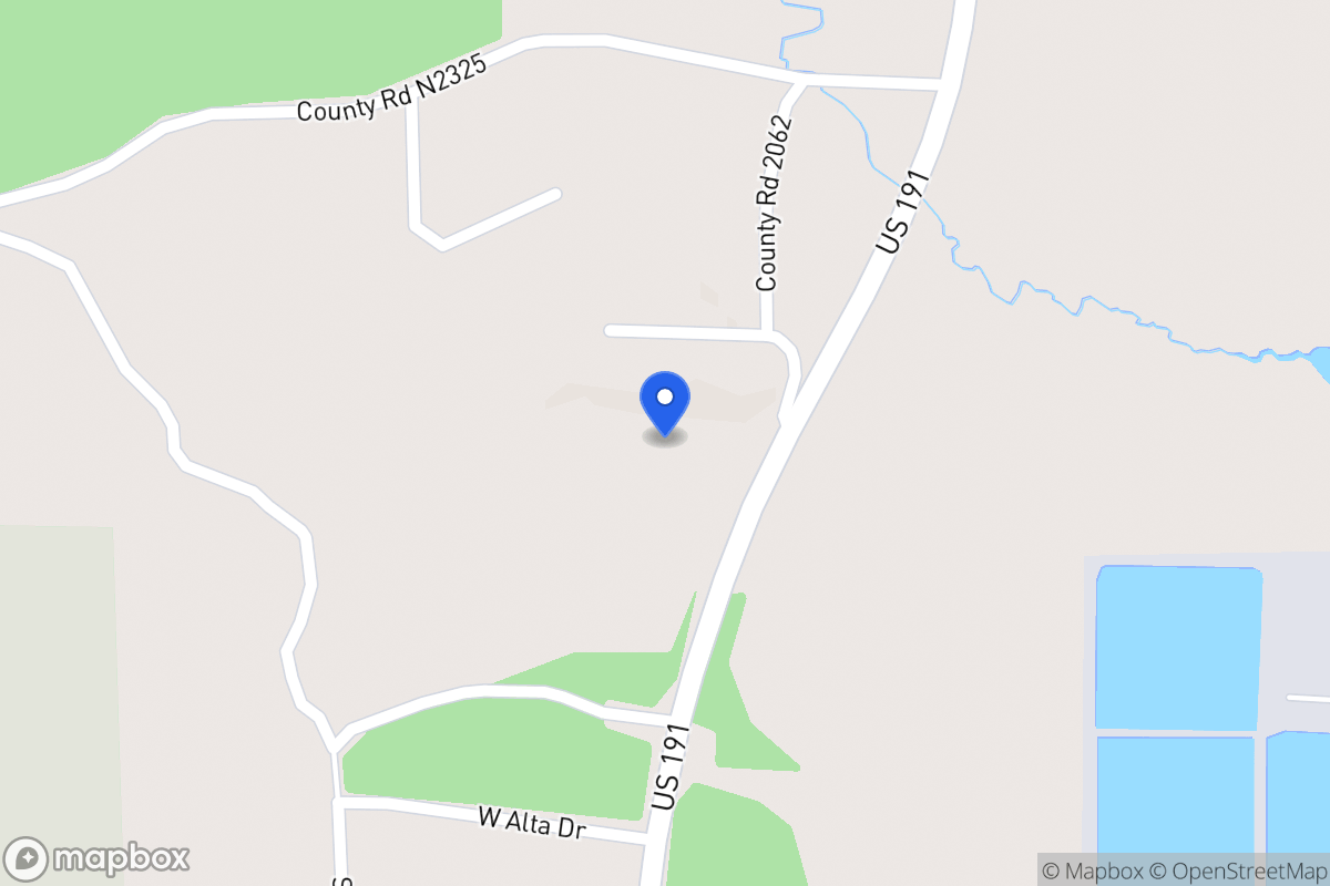 Map of 25337 Us 191