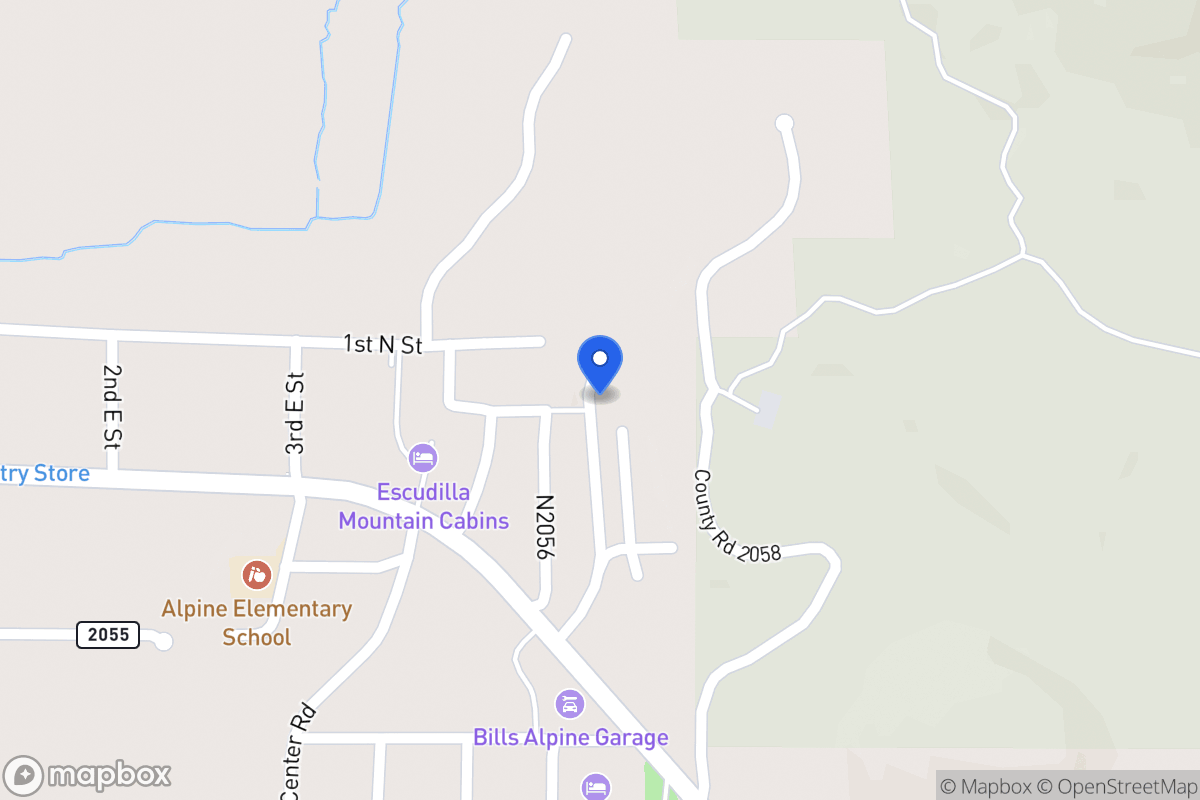Map of 13 N2057