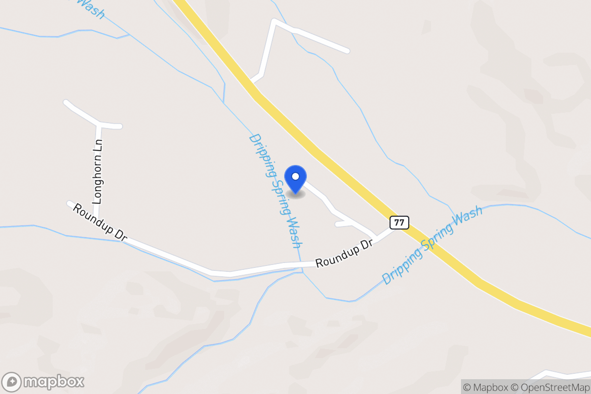 Map of 4866 S Desert Shadows Dr, Winkelman