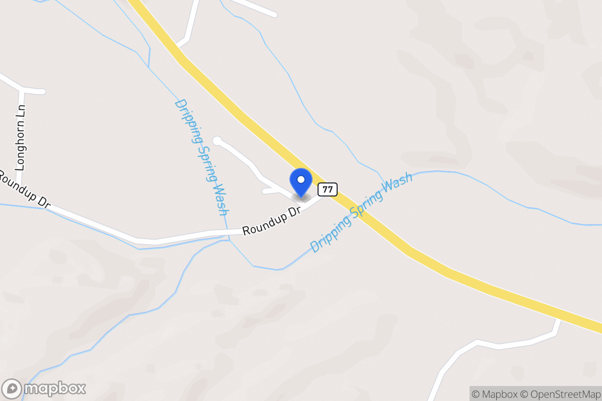 Map of 4917 S Desert Shadows Dr, Winkelman