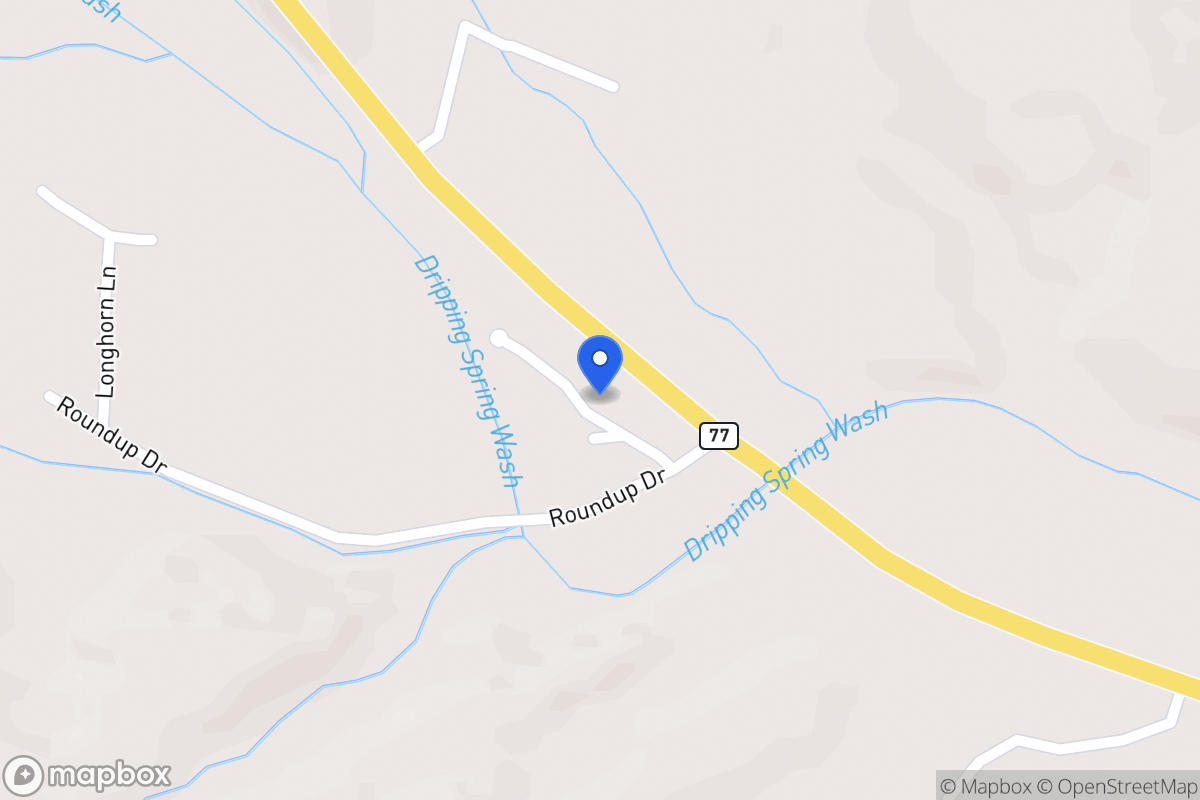 Map of 4895 S Desert Shadows Dr, Winkelman