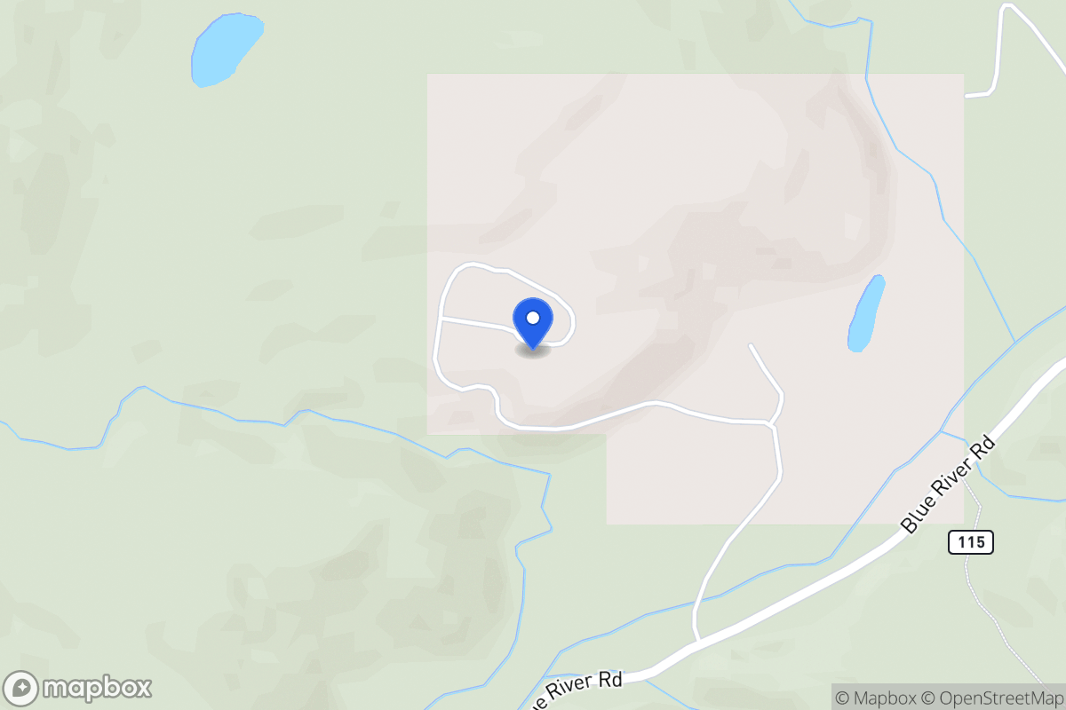 Map of 42229  Blue River Rd Fr 281