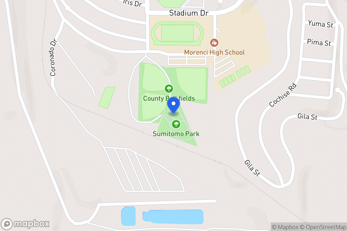 Map of 1656  Fairbanks Rd