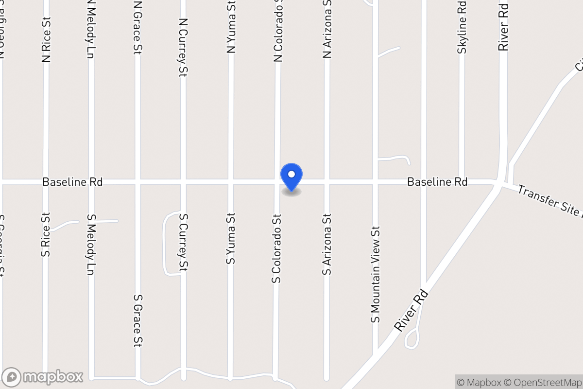 Map of 66021 S Colorado Street, Cibola