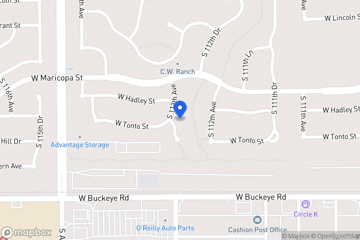 Map of 813 S 113th Ave, Avondale