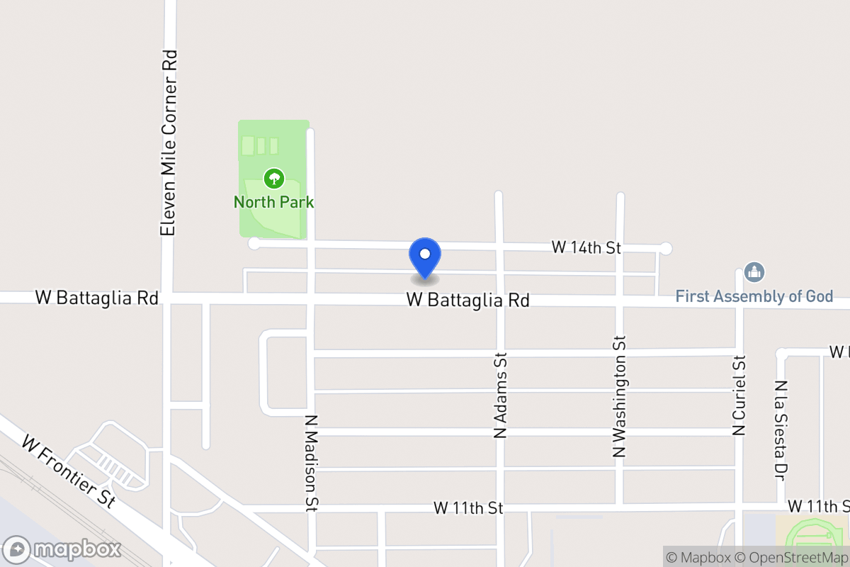 Map of 510 W Battaglia Rd Eloy, Az 85131, Arizona City
