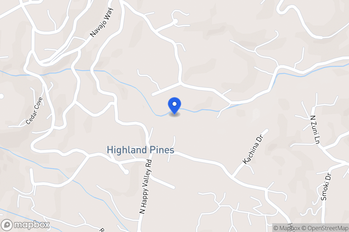 Map of 2445 W Mohave St, Phoenix