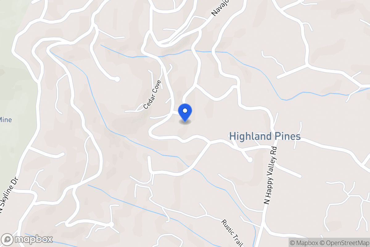 Map of 5730 W Oak Cove, Prescott