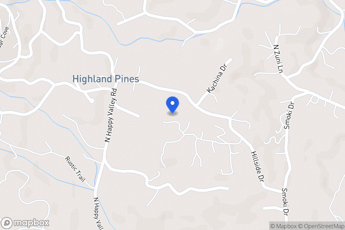Map of 930 N Madizell Dr, Prescott