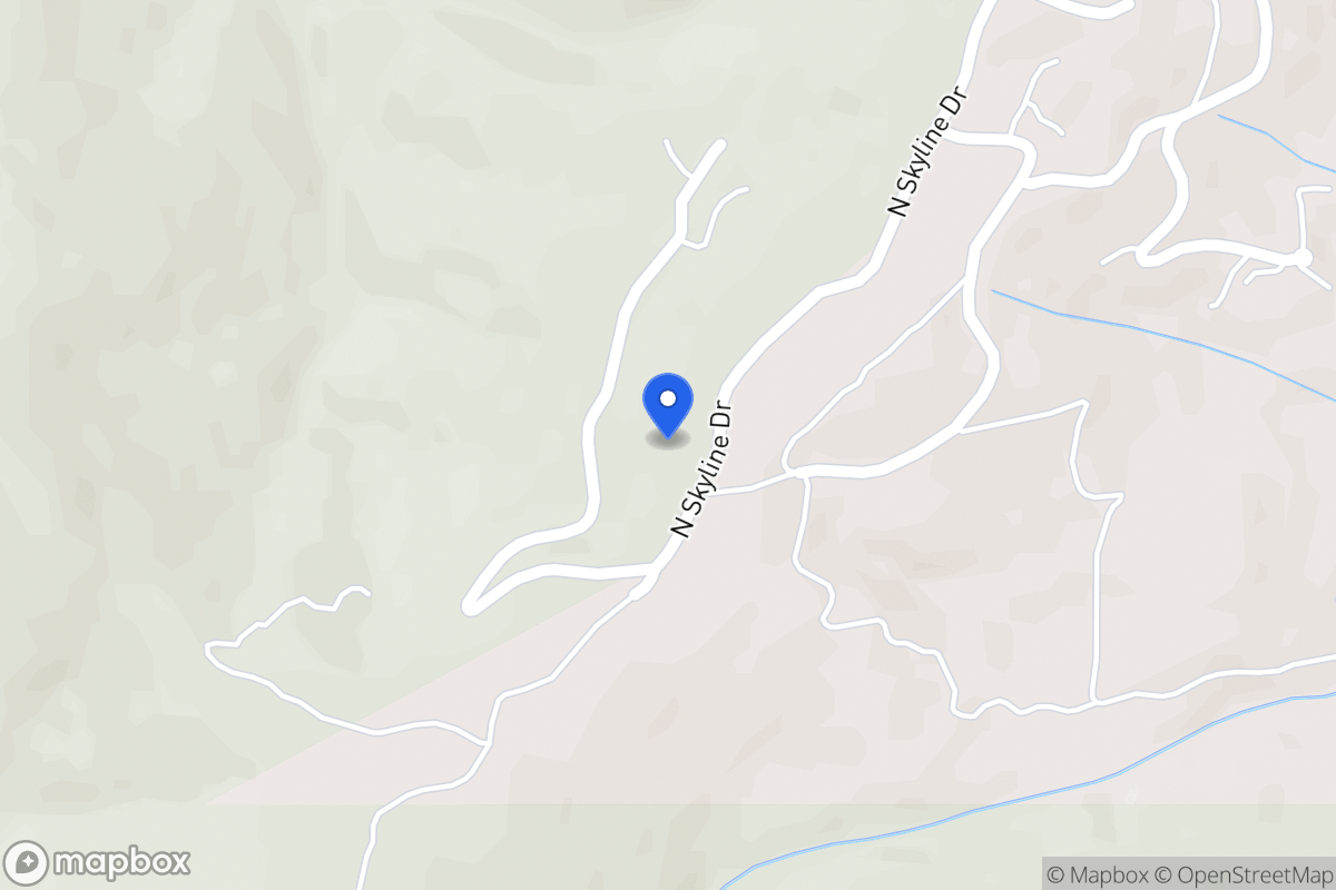Map of 696 N Skyline Dr, Prescott