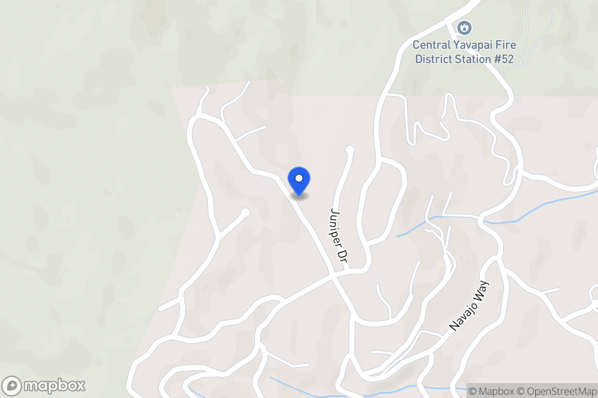 Map of 8643 W Yukon Dr, Peoria