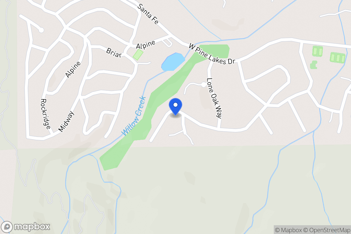 Map of 2070 Crestview Ct, Prescott