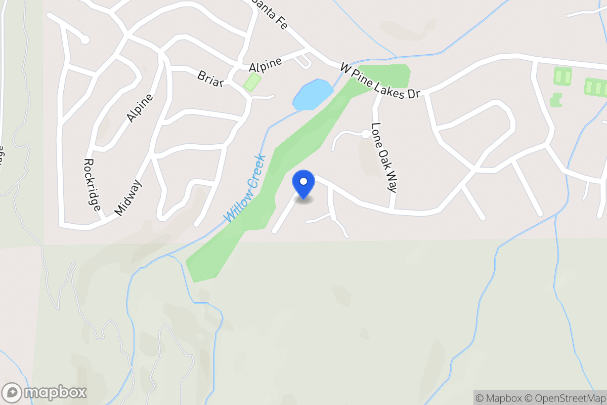Map of 2875 W Crestview Dr, Prescott