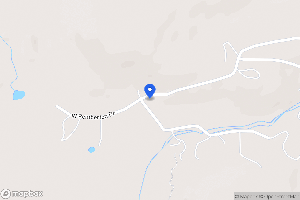 Map of 2610 W Pemberton Dr, Prescott