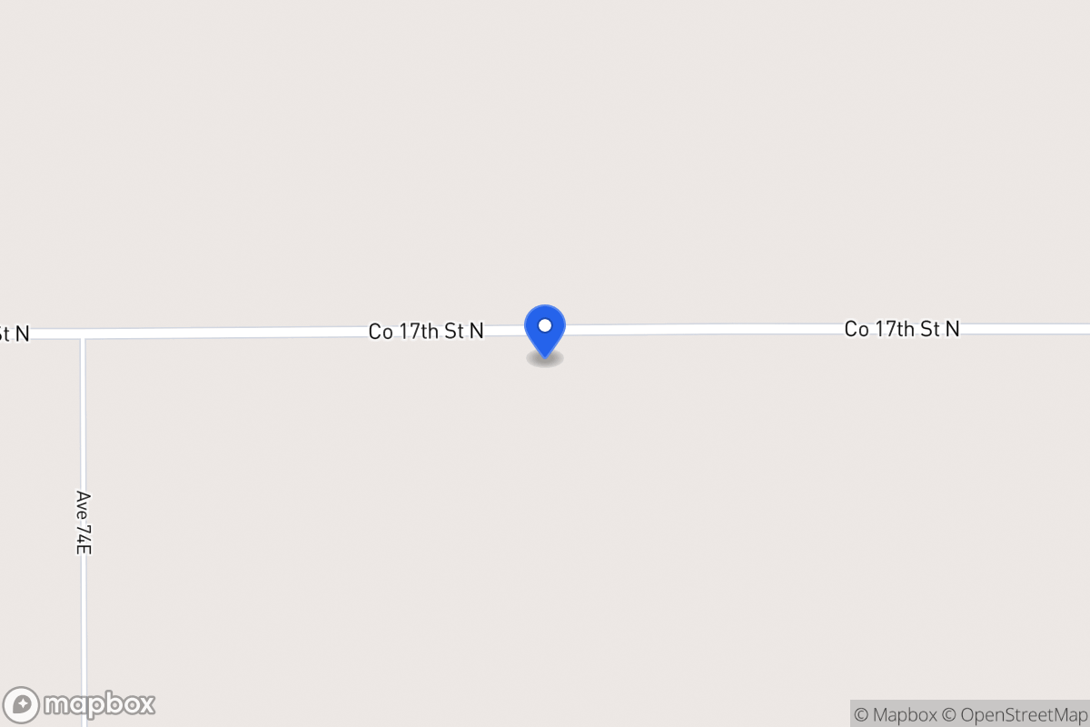 Map of 74351 E North County 17th St, Dateland
