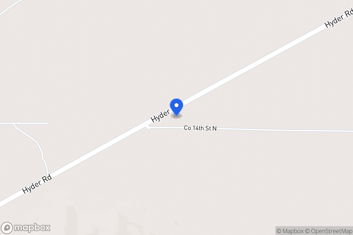 Map of 75464 E Hyder  Rd, Dateland