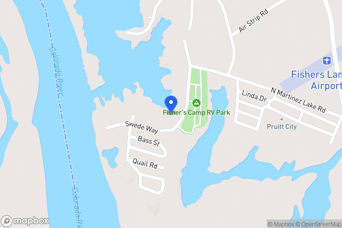 Map of 10810 N Fishers Landing Rd, Yuma