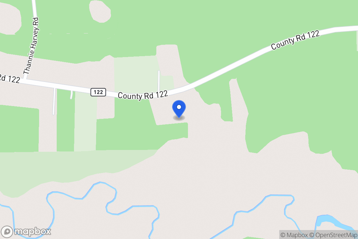Map of 12826 Cr 122, Sanderson