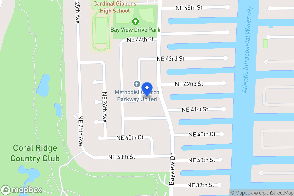 Map of 4110 Ne 29 Ave, Fort Lauderdale