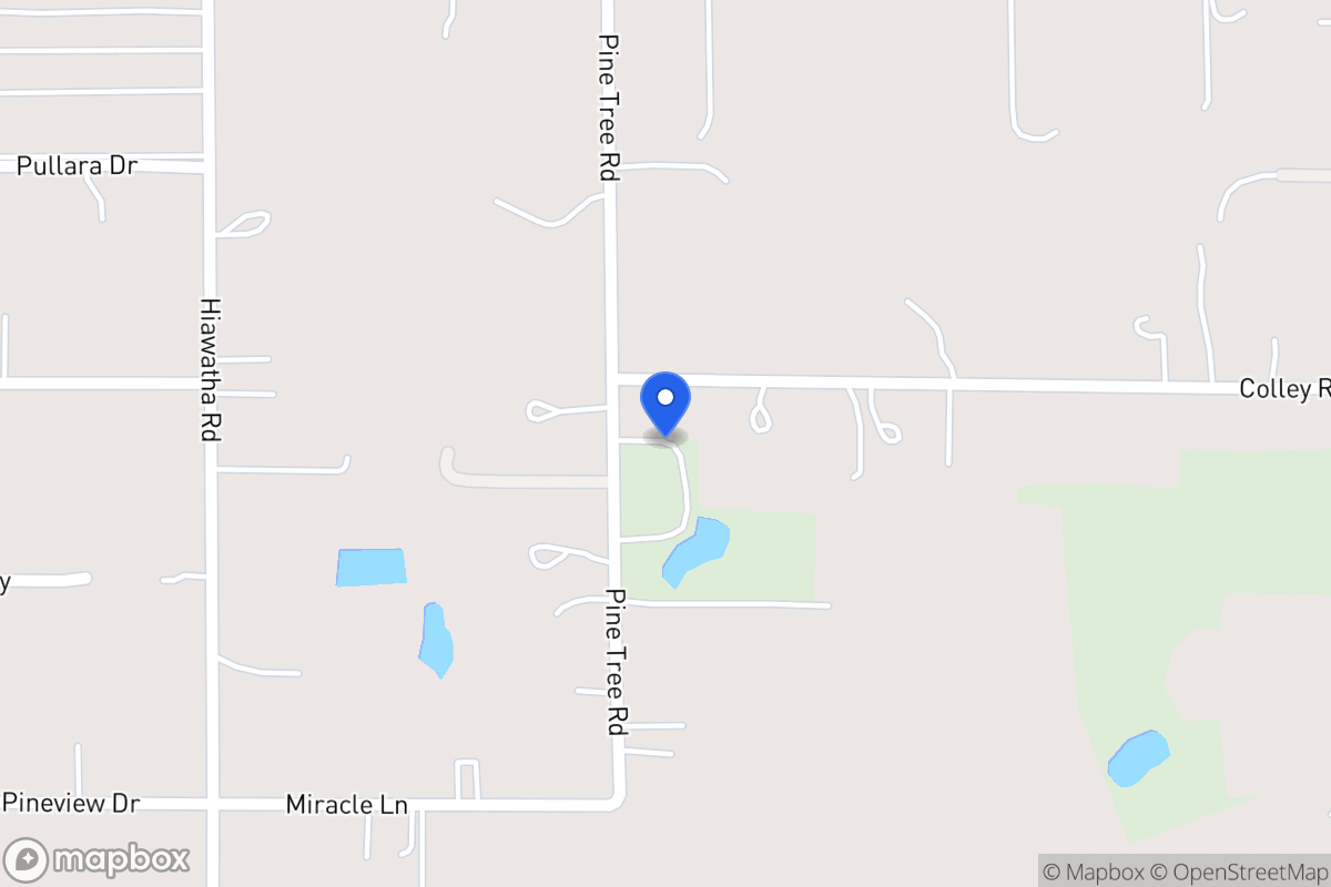 Map of 19507 Pine Tree Rd, Odessa