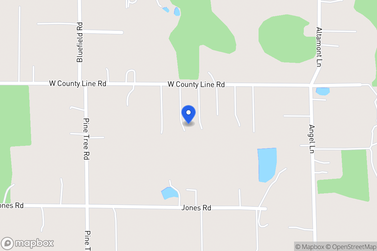 Map of 7222 W County Line Rd, Odessa