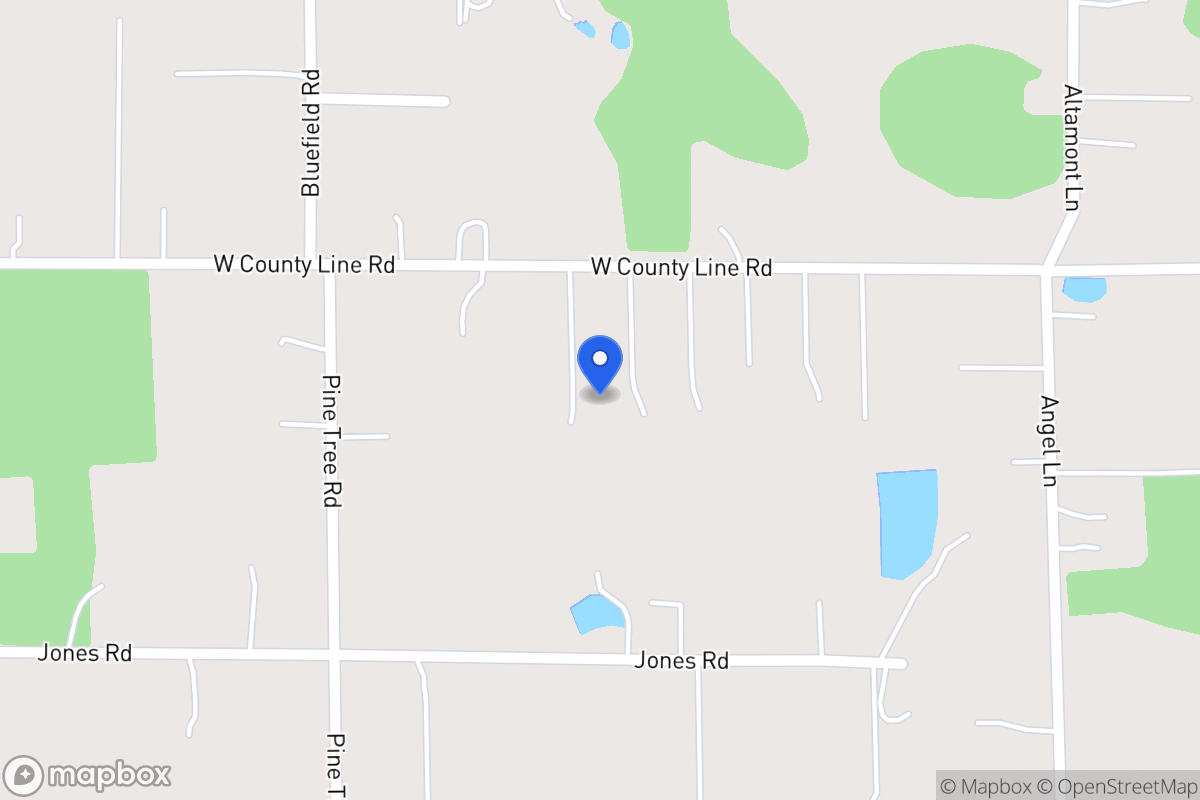 Map of 7314 W County Line Rd, Odessa