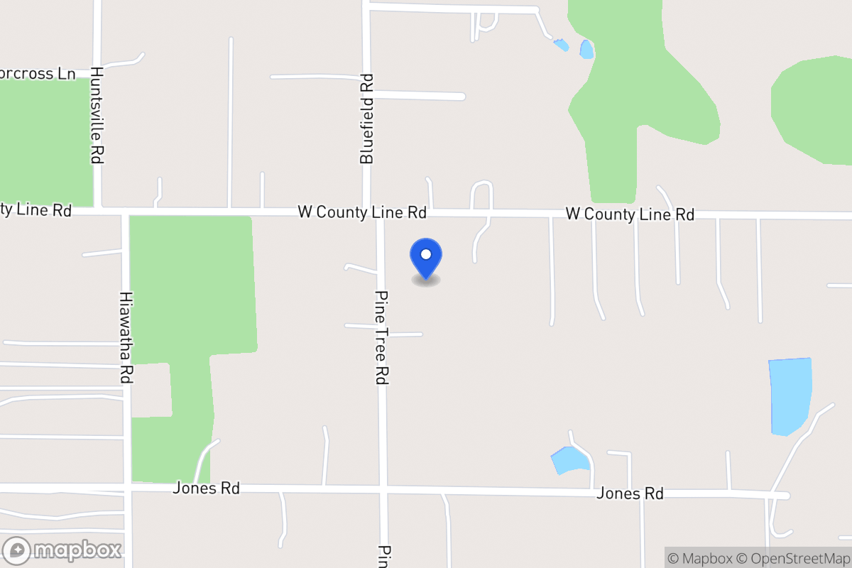 Map of 19909 Pine Tree Rd, Odessa