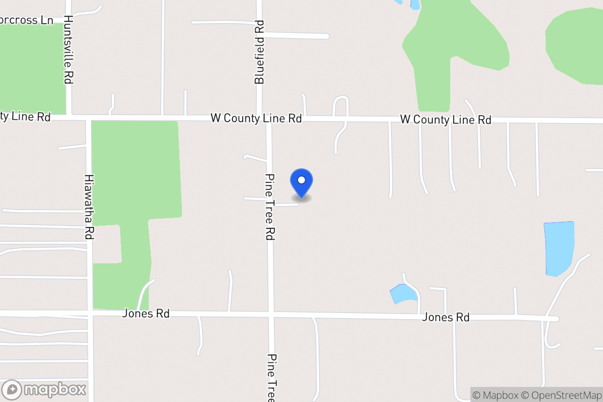 Map of 19907 Pine Tree Rd, Odessa