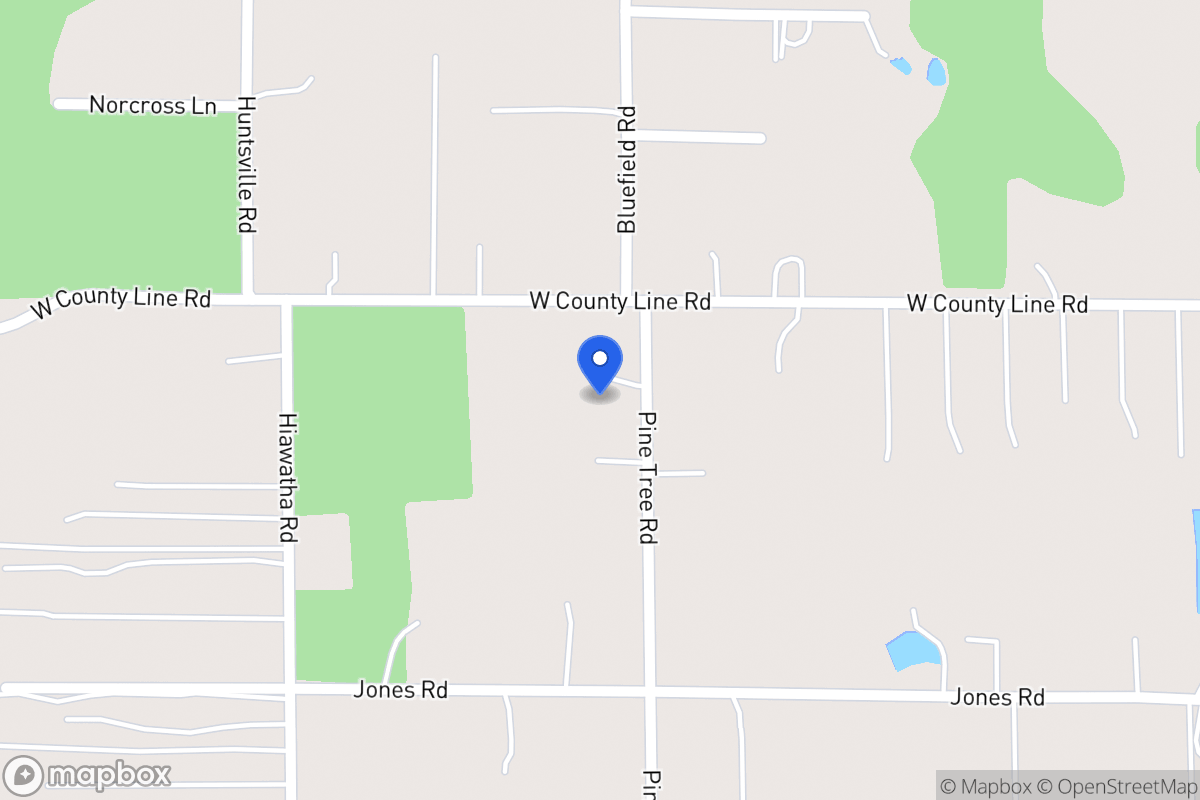 Map of 19910 Pine Tree Rd, Odessa