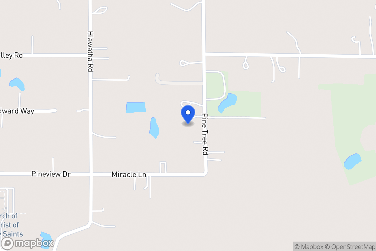 Map of 19410 Pine Tree Rd, Odessa