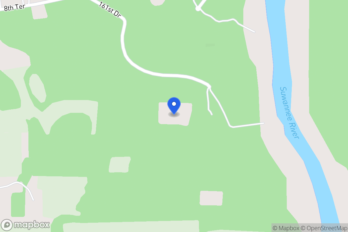 Map of 1005 161st Dr, Live Oak