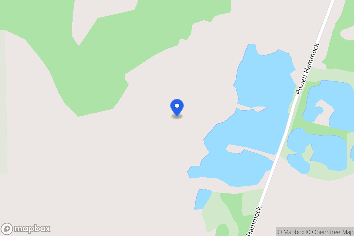 Map of 4277 Powell Hammock Rd, Perry