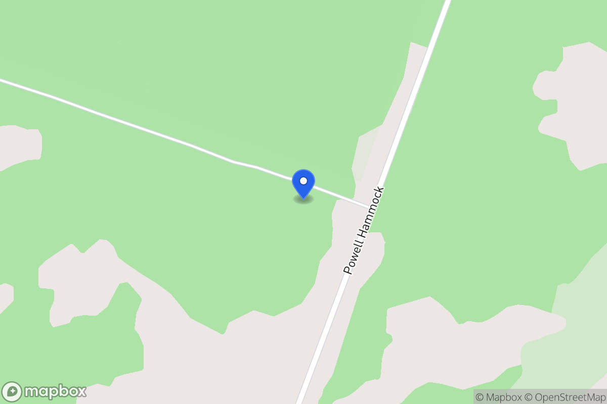 Map of 4060 Powell Hammock Rd, Perry