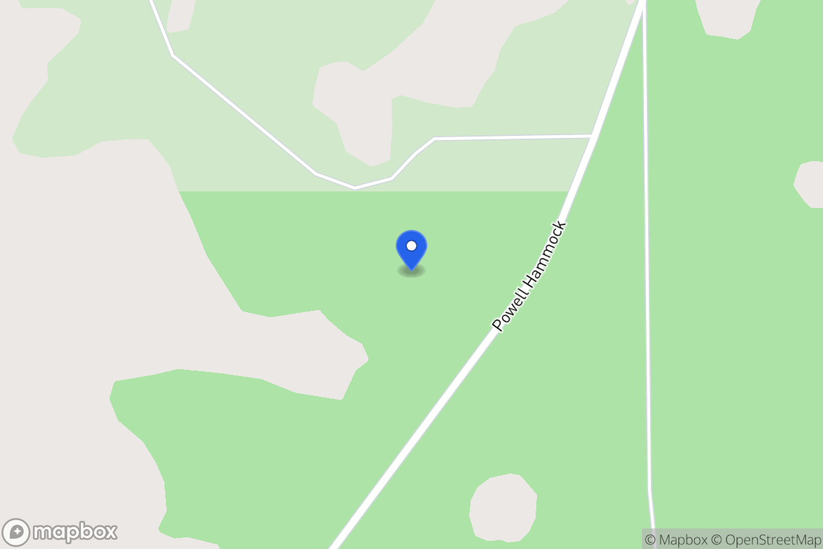 Map of 2451 Powell Hammock Rd, Perry