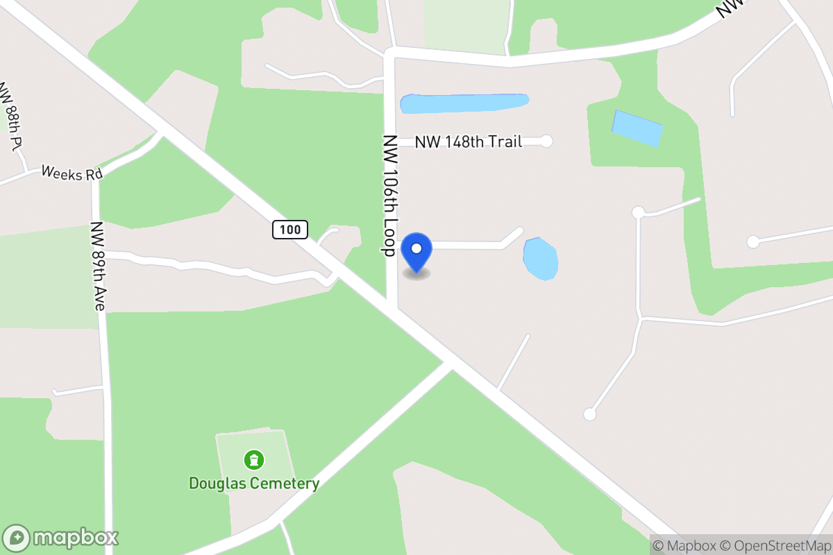 Map of 9196 Nw 106th Loop, Lake Butler