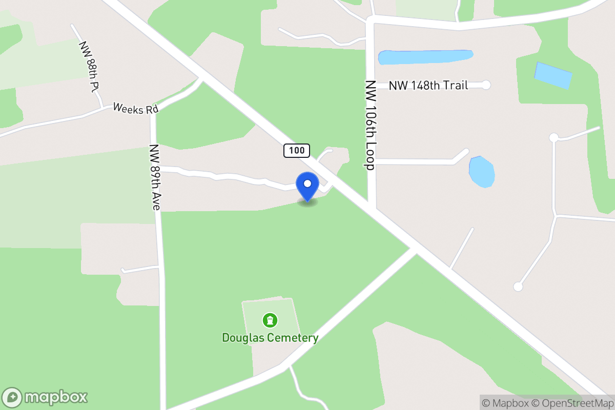 Map of 9080 Nw 147th Drive, Lake Butler
