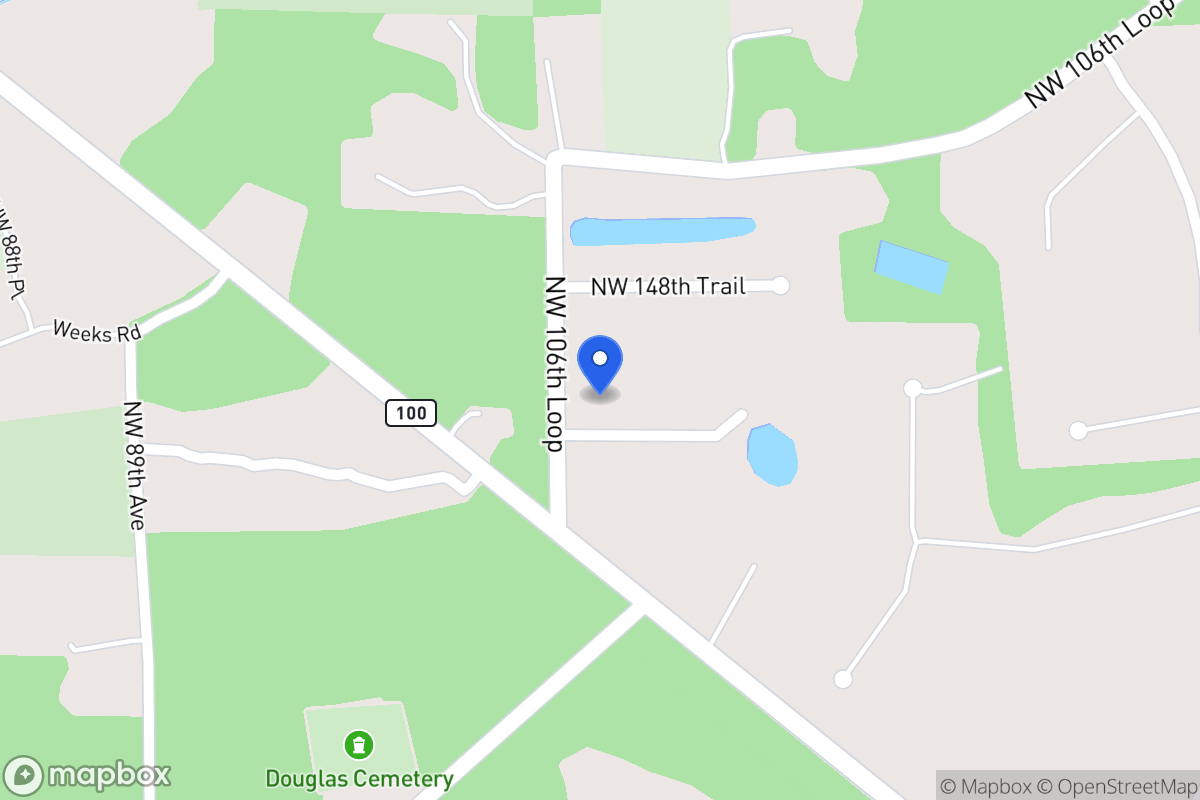 Map of 9200 Nw 106th Loop, Lake Butler