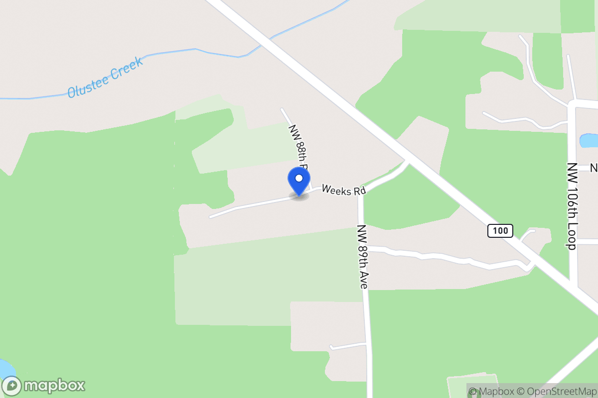 Map of 8769 Nw 148th Path, Lake Butler