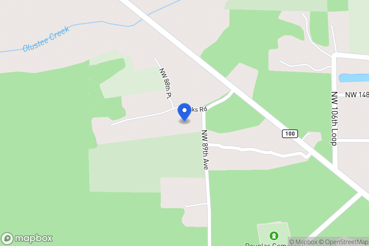 Map of Nw 148th Path, Lake Butler