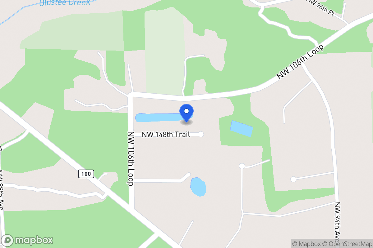 Map of 9287 Nw 148th Trail, Lake Butler