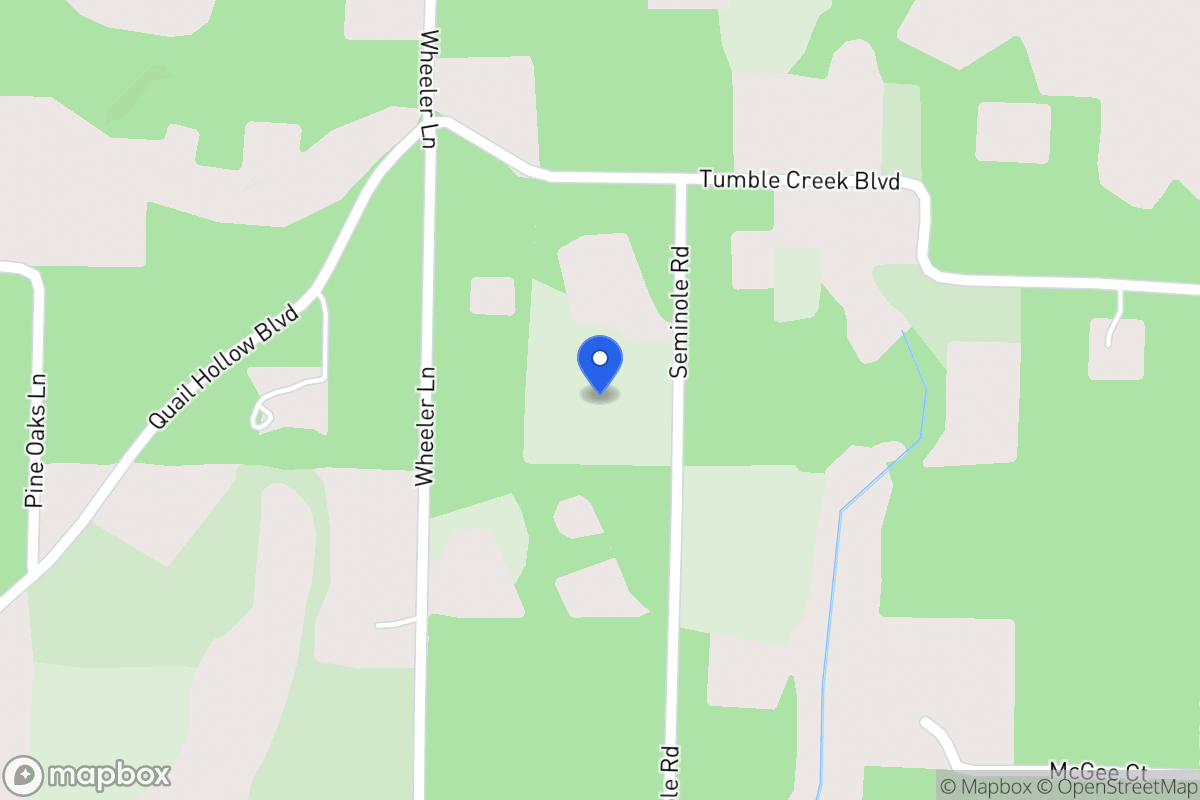 Map of Seminole Rd, Chipley
