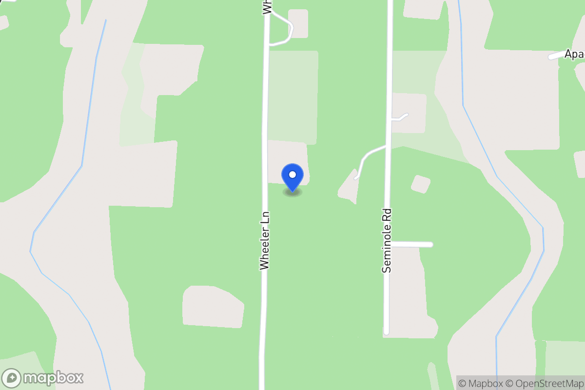 Map of 3161 Wheeler Ln, Chipley