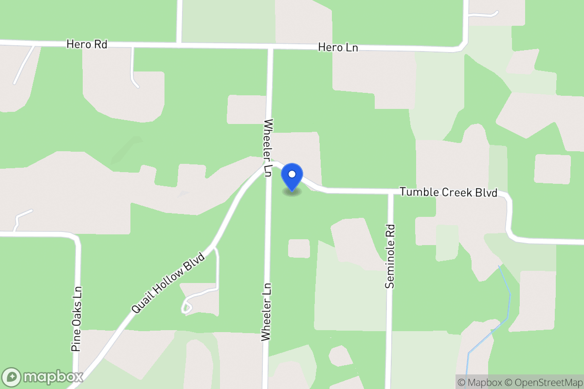 Map of 3002 Tumble Creek Blvd, Chipley