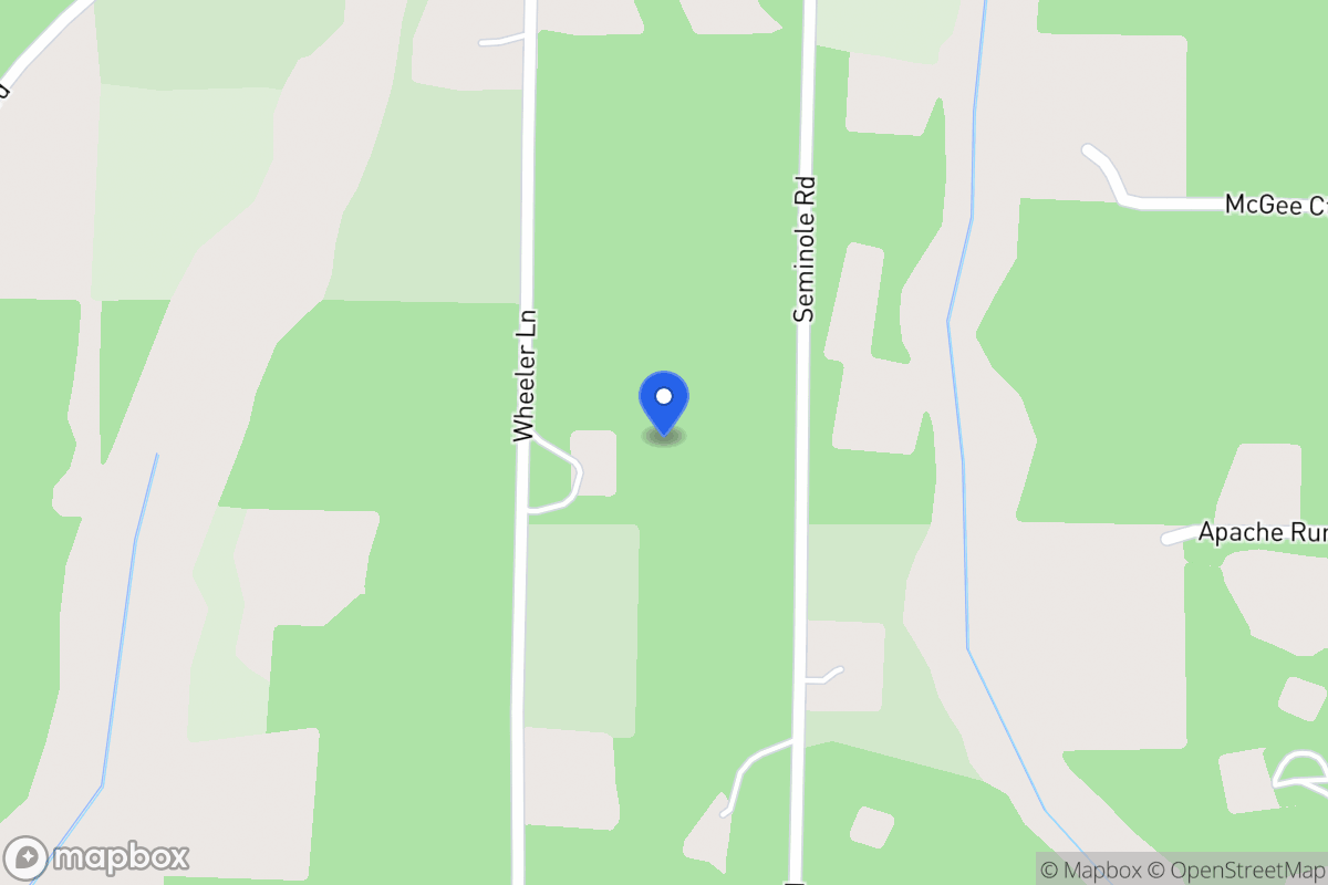 Map of 3121 Wheeler Ln, Chipley