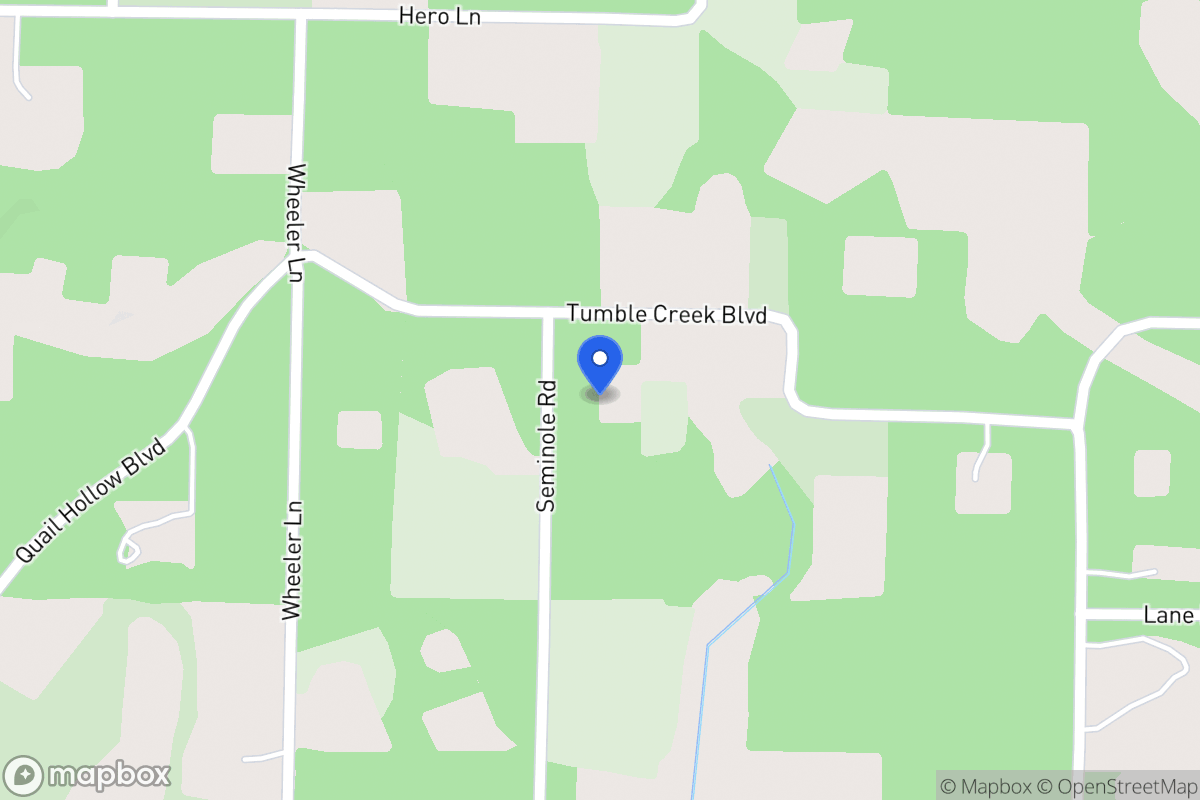 Map of 3027 Seminole Rd, Chipley