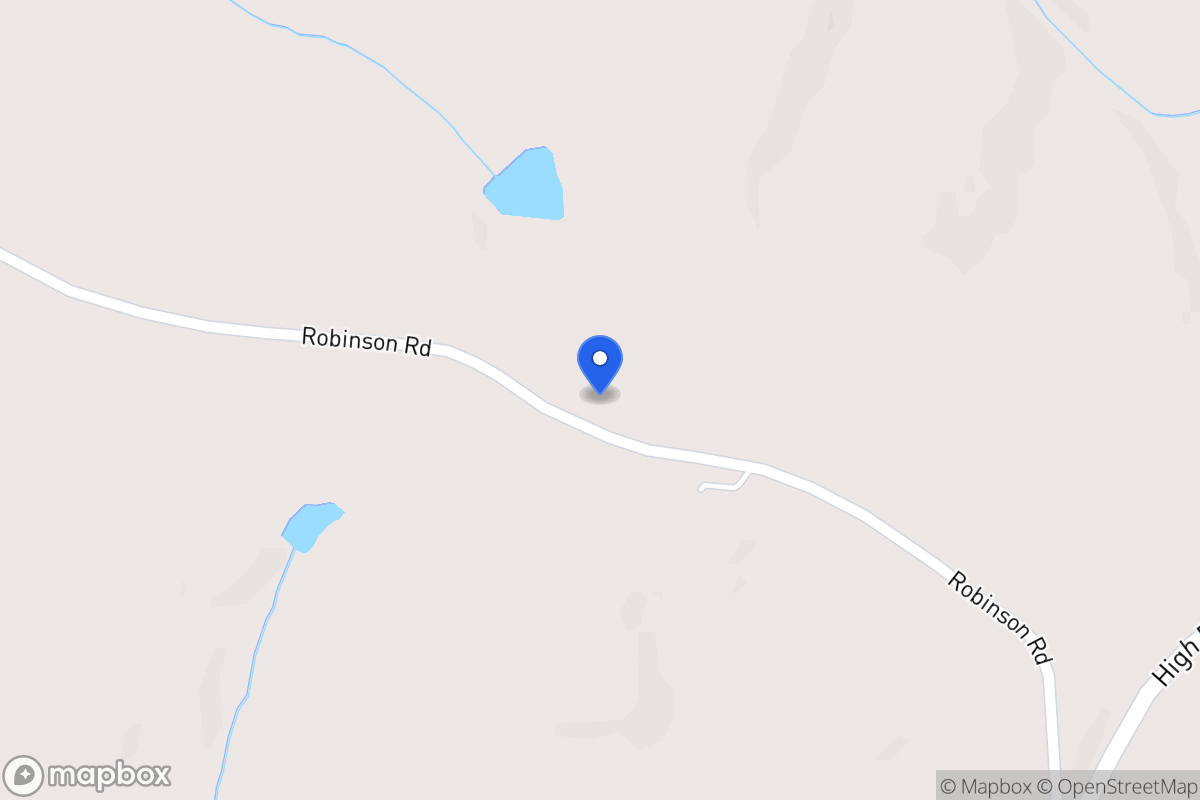 Map of 1173 Robinson Rd