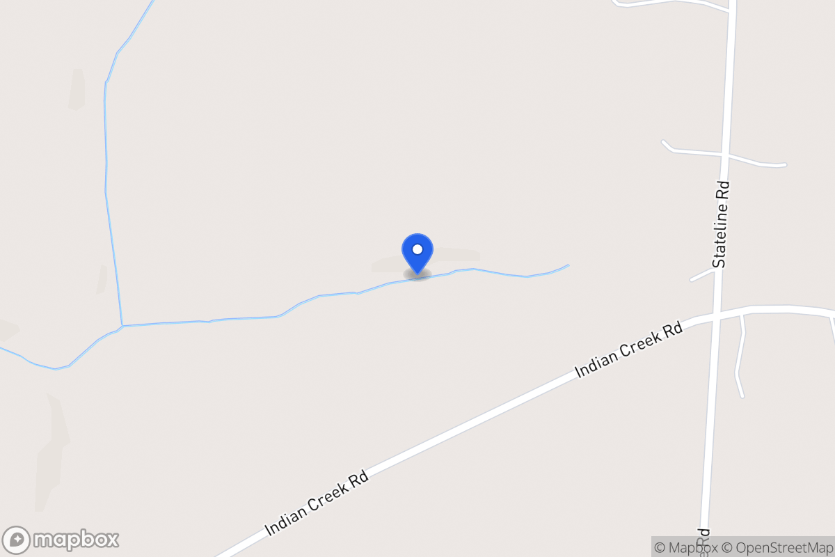 Map of Indian Creek Rd